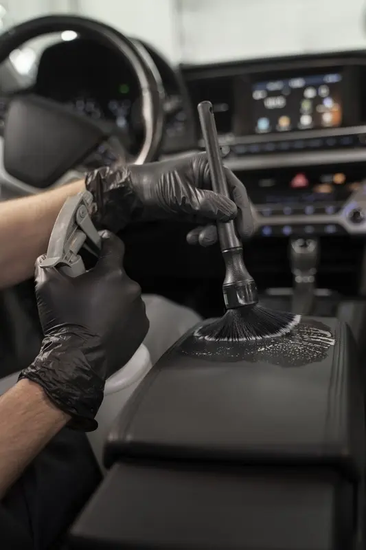 Detailing au pinceau